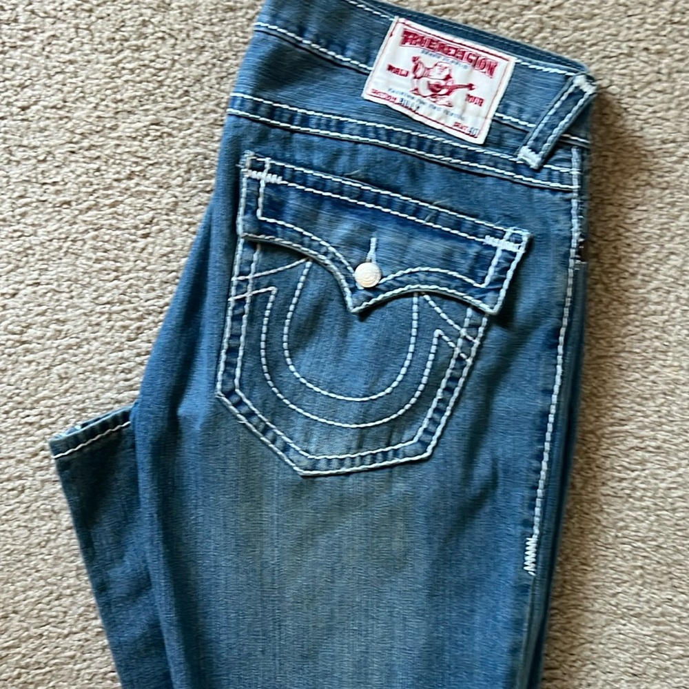 True Religion mens jeans, Billy style, size 40.